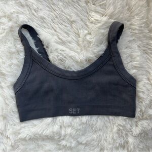 SET Active Charcoal Sports Bra